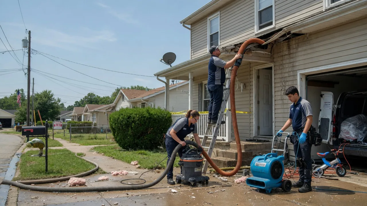 Water Damage Restoration in Adams, TN near me
